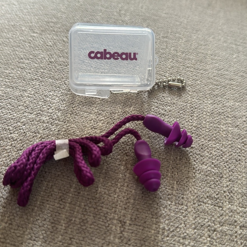New Cabeau earplugs